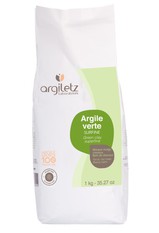 Argile verte surfine-1kg - ARGILETZ
