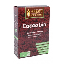 Cacao Bio (100% pur sans sucre ajouté)- 200g - ABBAYE DE 7 FONDS