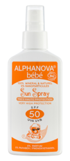 Spray solaire bébé SPF 50 Bio- 125g -ALPHANOVA