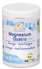 Magnésium Quatro 900 60 gélules – BE-LIFE