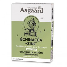 Propolentum + Echinacéa + Zinc - 24 pastilles - AAGAARD