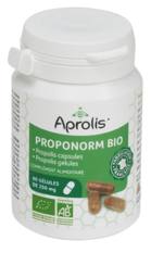Proponorm Bio : Poudre de propolis en gélules- 60gélules -APROLIS
