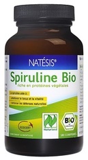 Spiruline Bio du Tamil Nadu 500 mg -180 comprimés -NATESIS