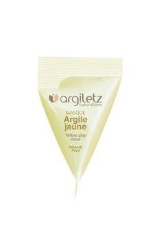 Masque berlingot argile jaune-15ml -ARGILETZ