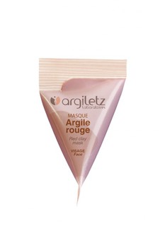 Masque berlingot argile rouge-15ml -ARGILETZ