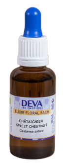 Fleur de Bach Chataignier - Sweet Chestnut - 30 ml - DEVA