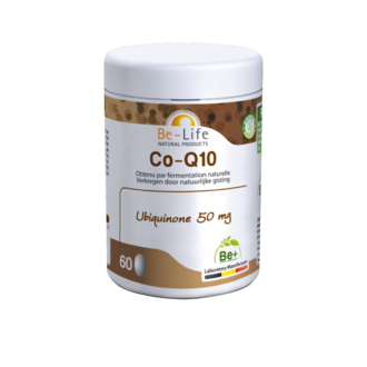 Co-Q10 50 mg 60 capsules - BE-LIFE