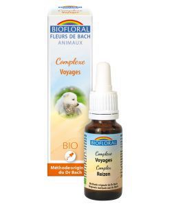 Fleurs de Bach complexe Voyages Animaux BIO-BIOFLORAL