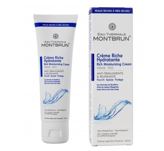 Crème riche hydratante visage Bio - EAU THERMAL MONTBRUN