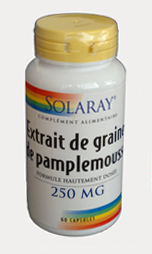 Extrait de Graines de Pamplemousse - 250 mg  -  SOLARAY