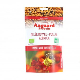 Apifood : Gelée royale + Pollen + Acérole + Lucuma Bio - AAGAARD