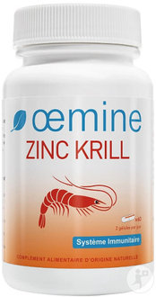Oemine Zinc Krill - 60 gélules -PHYTOBIOLAB - OEMINE