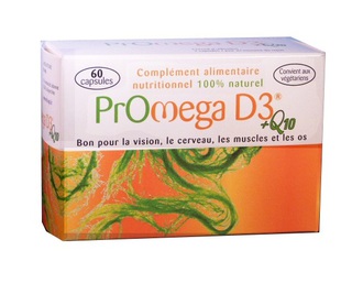 PROMEGA D3® +Q10 - 60 capsules -CRP