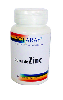 Citrate de Zinc - SOLARAY